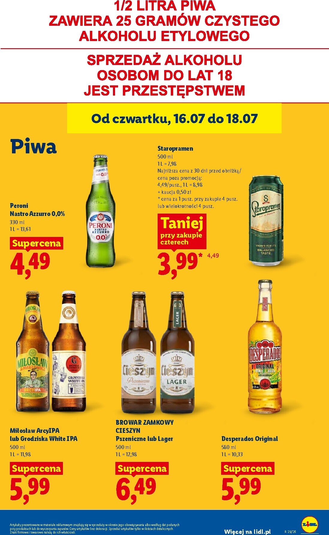 lidl - Aktualna gazetka Lidl ważna od 16.07.2026 do 18.07.2026 - page: 81