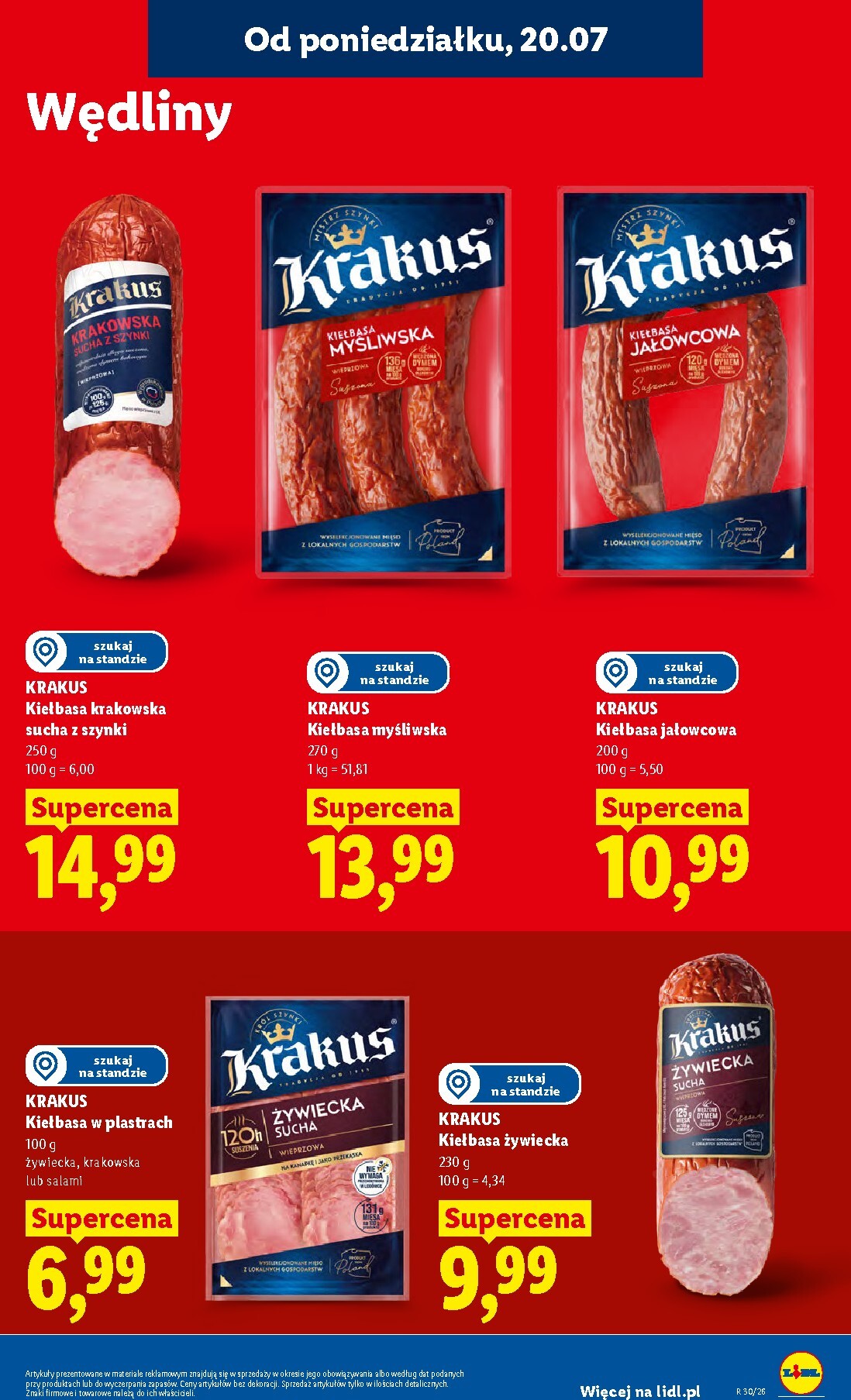 lidl - Nowa gazetka Lidl - Gazetka ważna od 20.07 do 22.07 ważna od 20.07.2026 do 22.07.2026 - page: 71