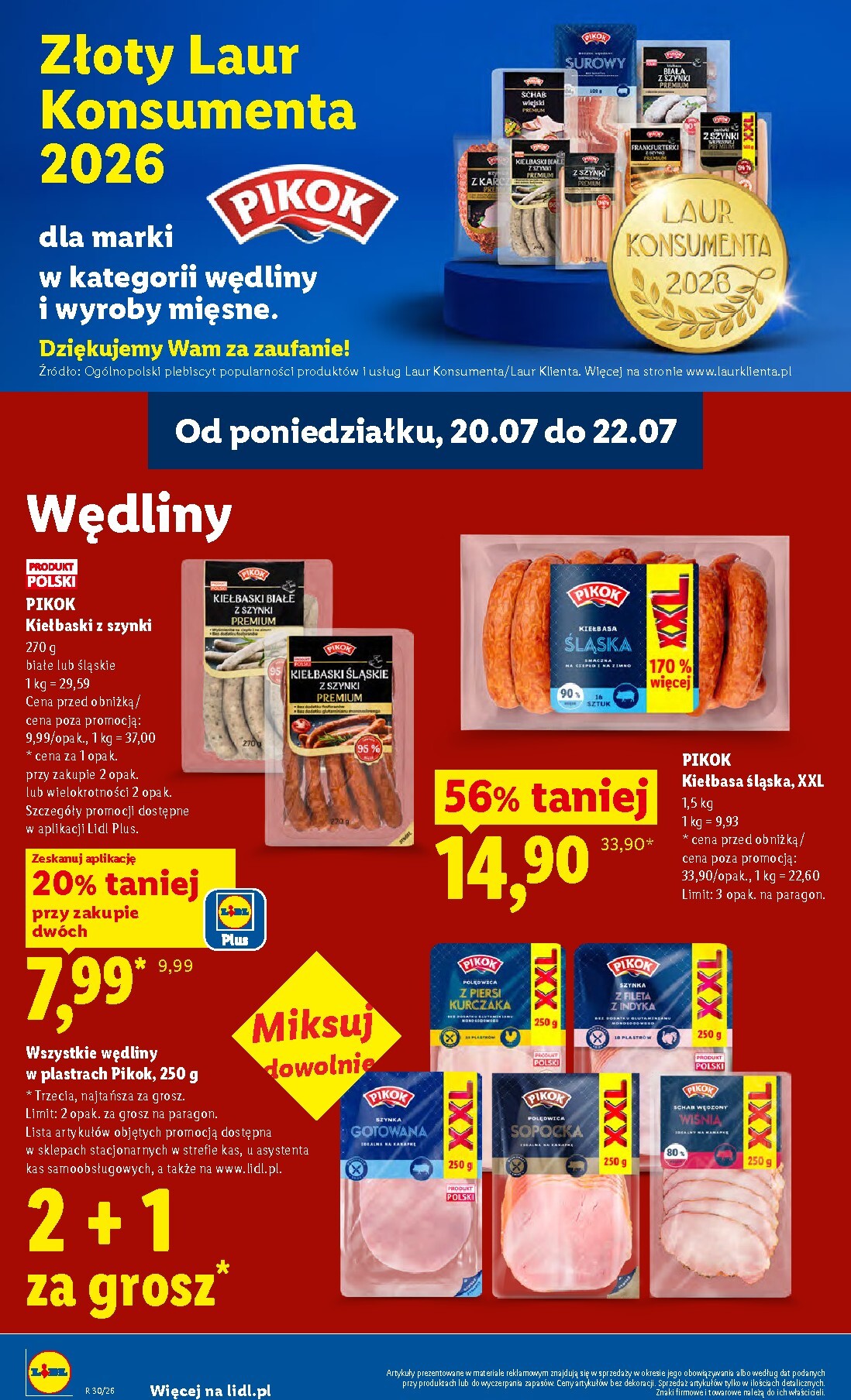 lidl - Nowa gazetka Lidl - Gazetka ważna od 20.07 do 22.07 ważna od 20.07.2026 do 22.07.2026 - page: 70