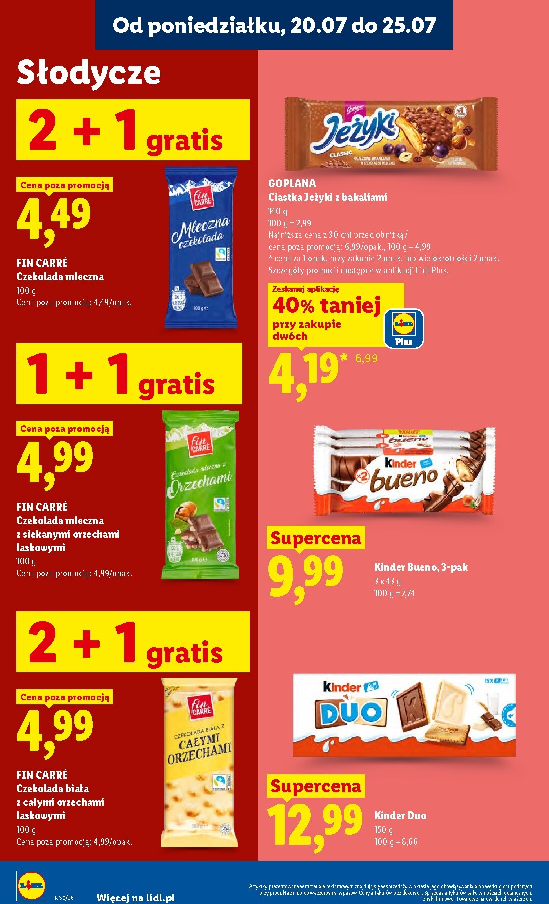 lidl - Nowa gazetka Lidl - Gazetka ważna od 20.07 do 22.07 ważna od 20.07.2026 do 22.07.2026 - page: 84