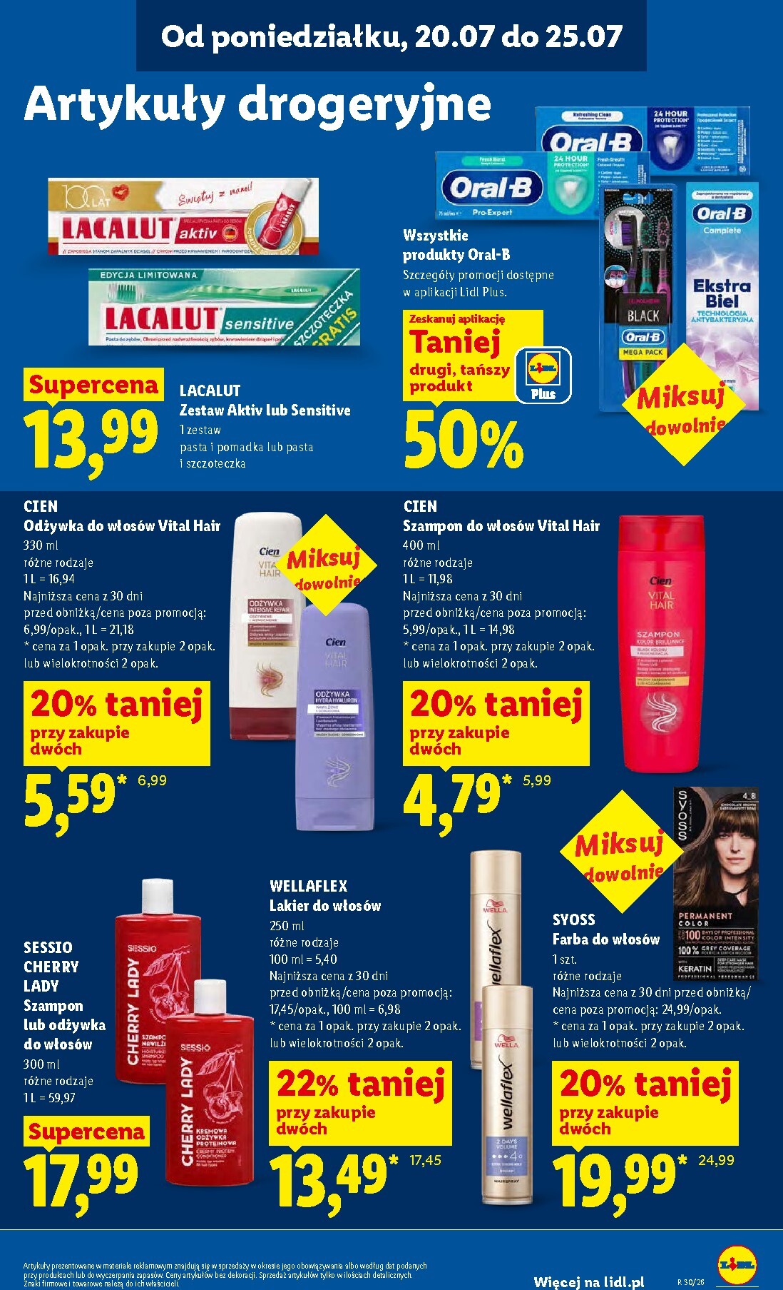 lidl - Nowa gazetka Lidl - Gazetka ważna od 20.07 do 22.07 ważna od 20.07.2026 do 22.07.2026 - page: 95