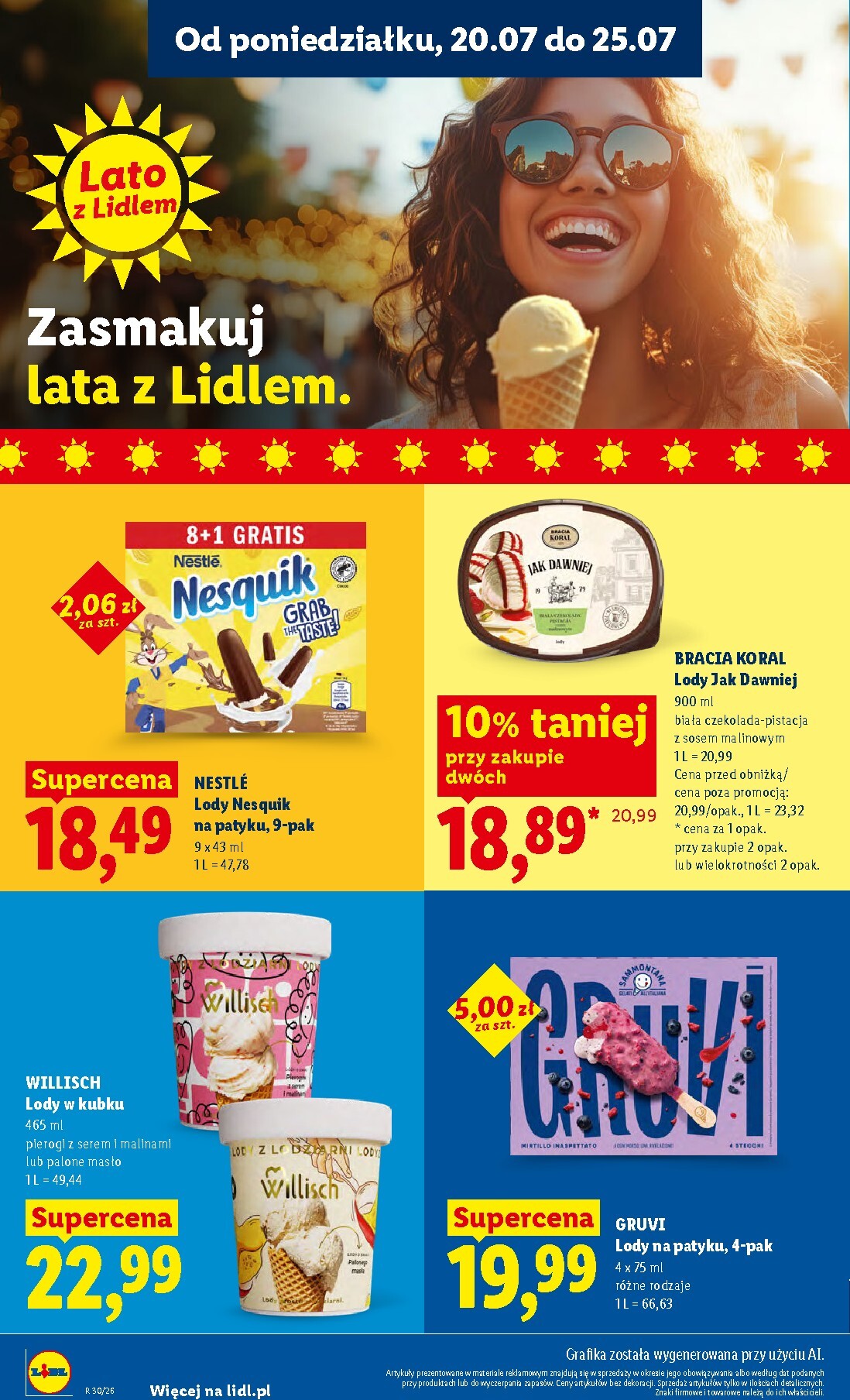 lidl - Nowa gazetka Lidl - Gazetka ważna od 20.07 do 22.07 ważna od 20.07.2026 do 22.07.2026 - page: 72