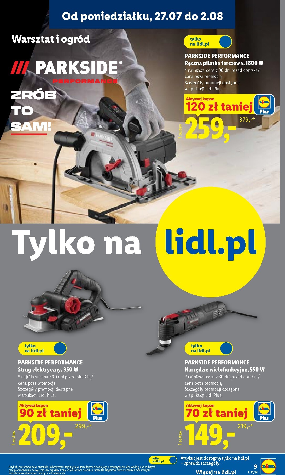 lidl - Nowa gazetka Lidl - Gazetka ważna od 27.07. do 01.08. ważna od 27.07.2026 do 01.08.2026 - page: 9