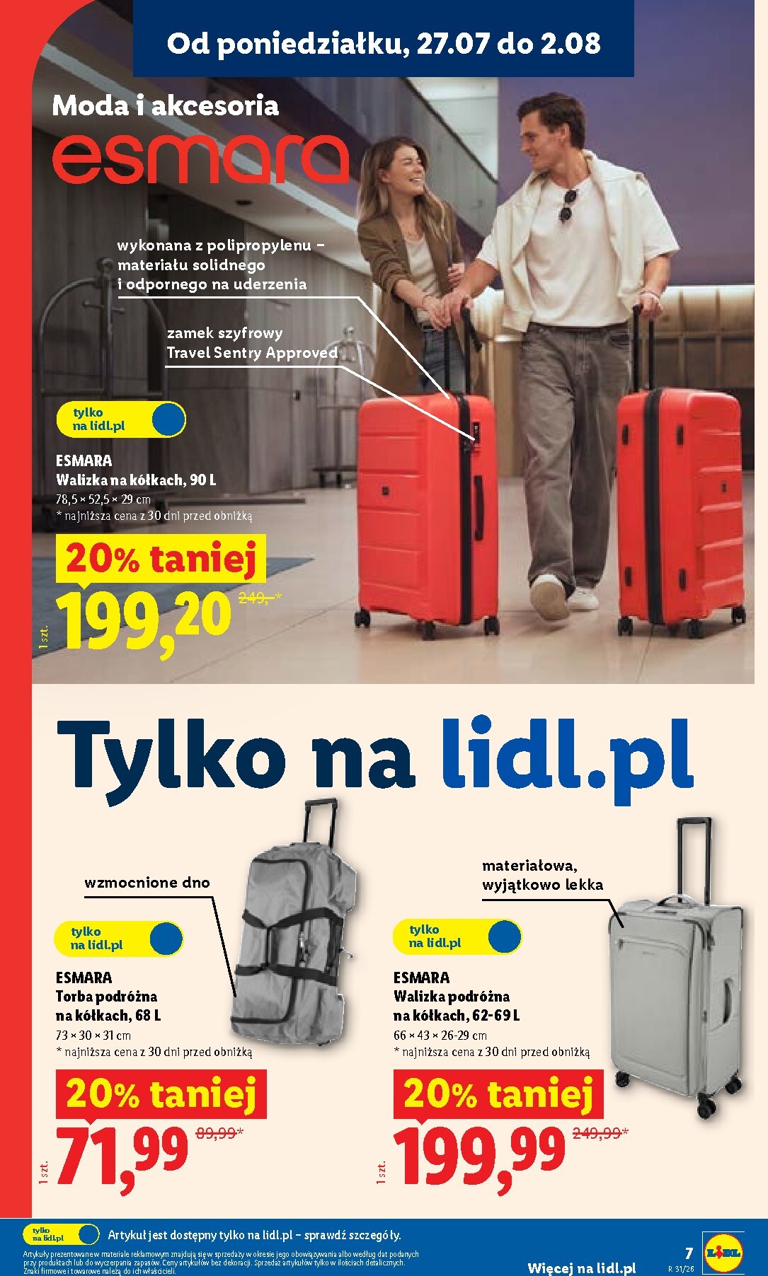 lidl - Nowa gazetka Lidl - Gazetka ważna od 27.07. do 01.08. ważna od 27.07.2026 do 01.08.2026 - page: 7