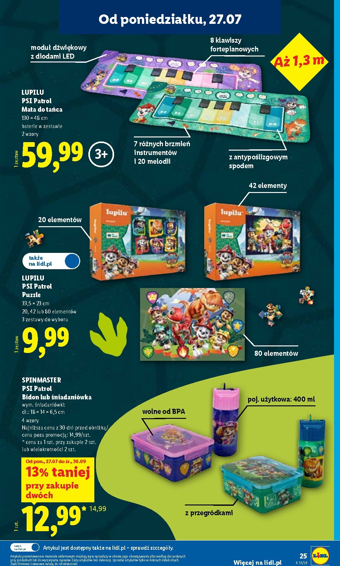 lidl - Nowa gazetka Lidl - Gazetka ważna od 27.07. do 01.08. ważna od 27.07.2026 do 01.08.2026 - page: 27