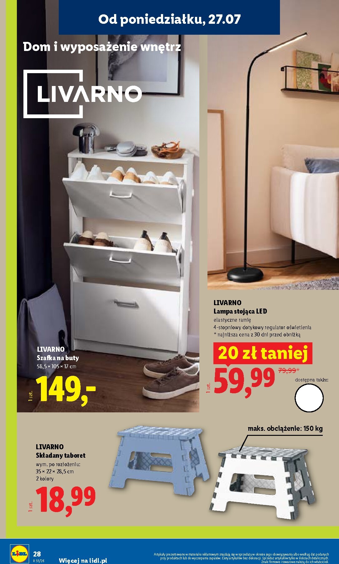 lidl - Nowa gazetka Lidl - Gazetka ważna od 27.07. do 01.08. ważna od 27.07.2026 do 01.08.2026 - page: 32