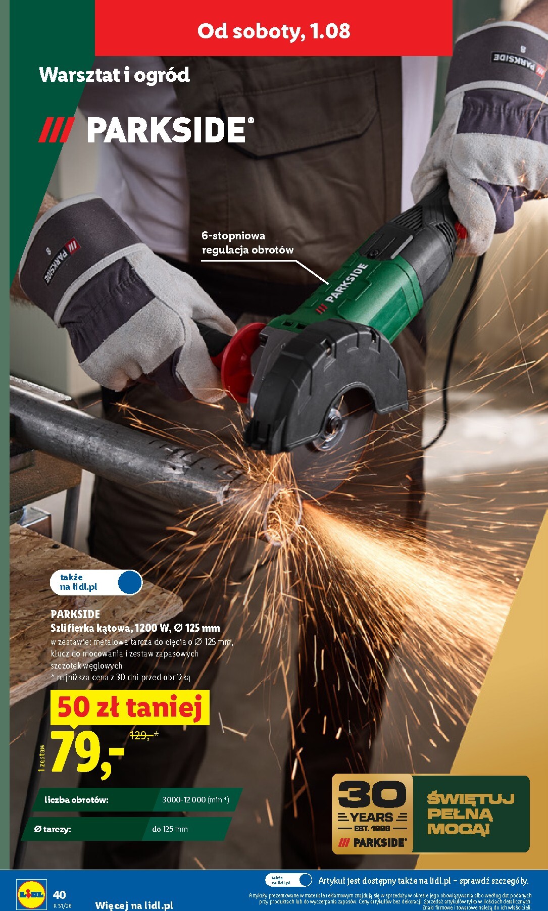 lidl - Nowa gazetka Lidl - Gazetka ważna od 27.07. do 01.08. ważna od 27.07.2026 do 01.08.2026 - page: 46