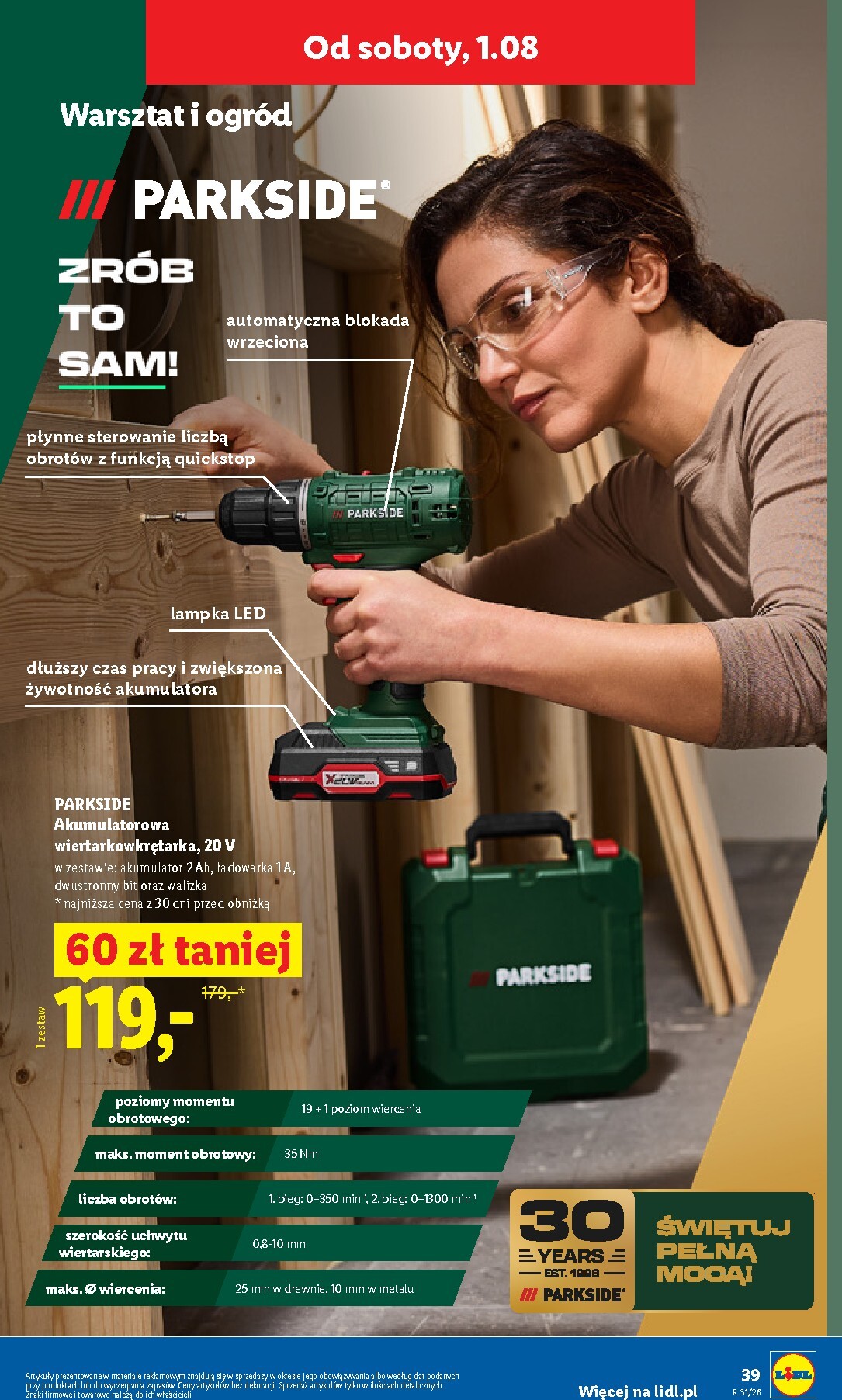 lidl - Nowa gazetka Lidl - Gazetka ważna od 27.07. do 01.08. ważna od 27.07.2026 do 01.08.2026 - page: 45