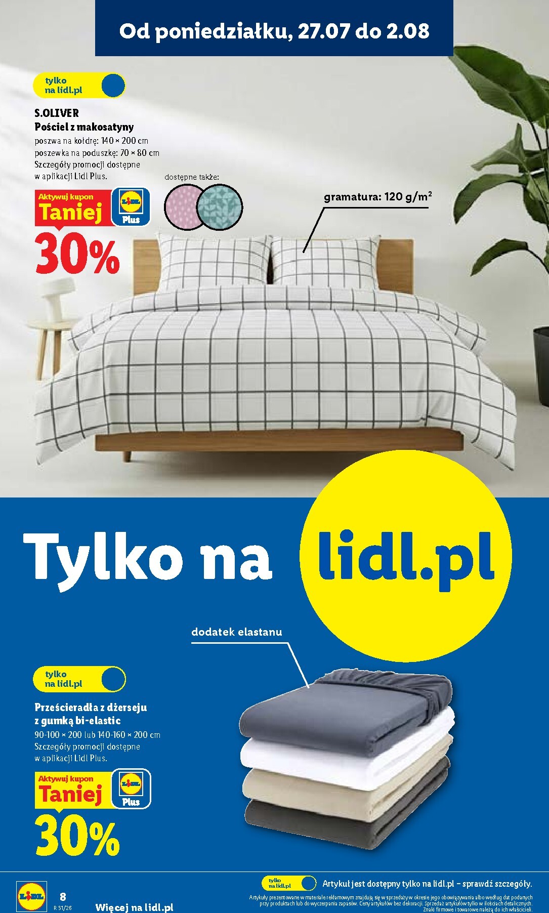 lidl - Nowa gazetka Lidl - Gazetka ważna od 27.07. do 01.08. ważna od 27.07.2026 do 01.08.2026 - page: 8