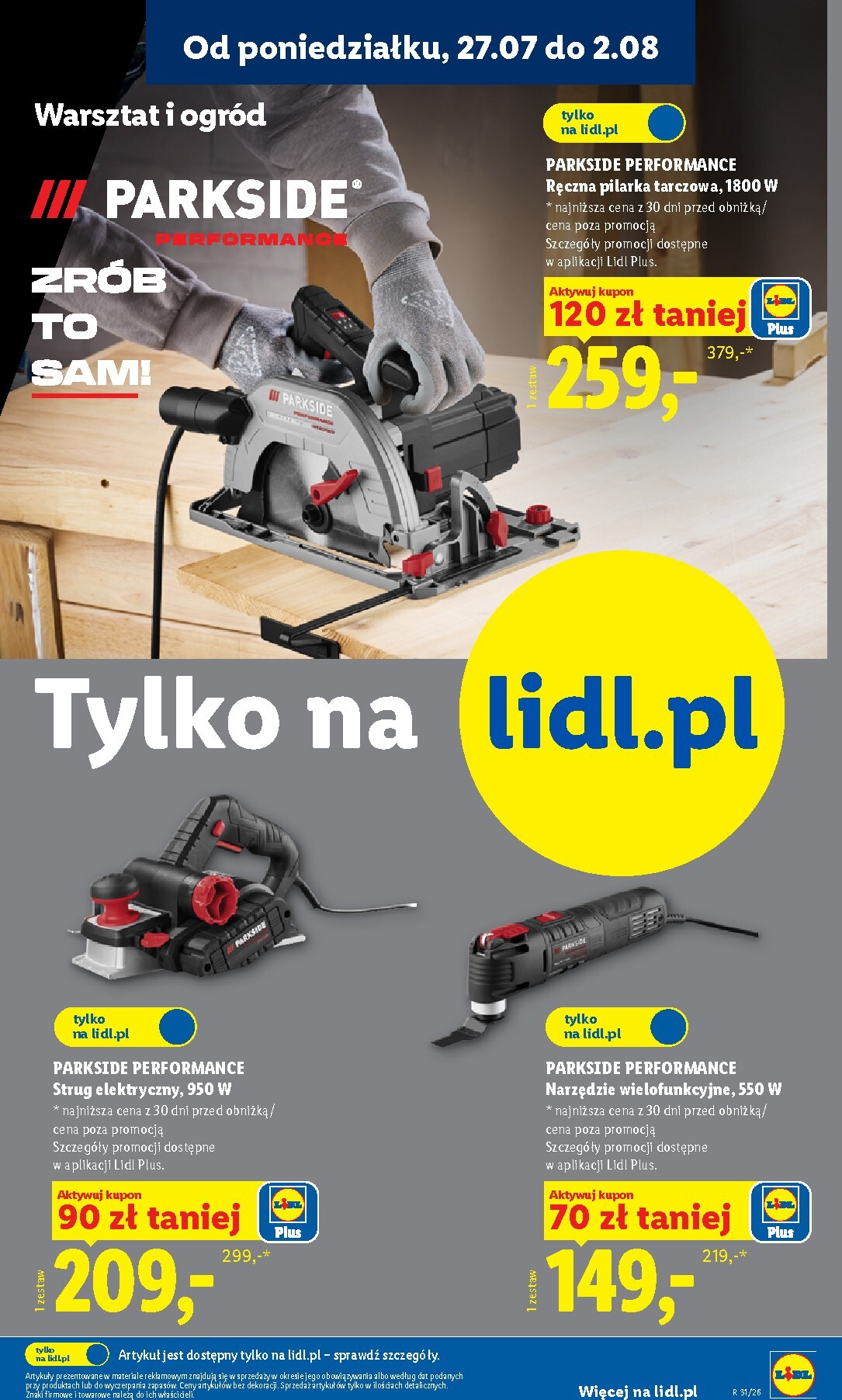 lidl - Nowa gazetka Lidl - Gazetka ważna od 27.07. do 01.08. ważna od 27.07.2026 do 01.08.2026 - page: 33
