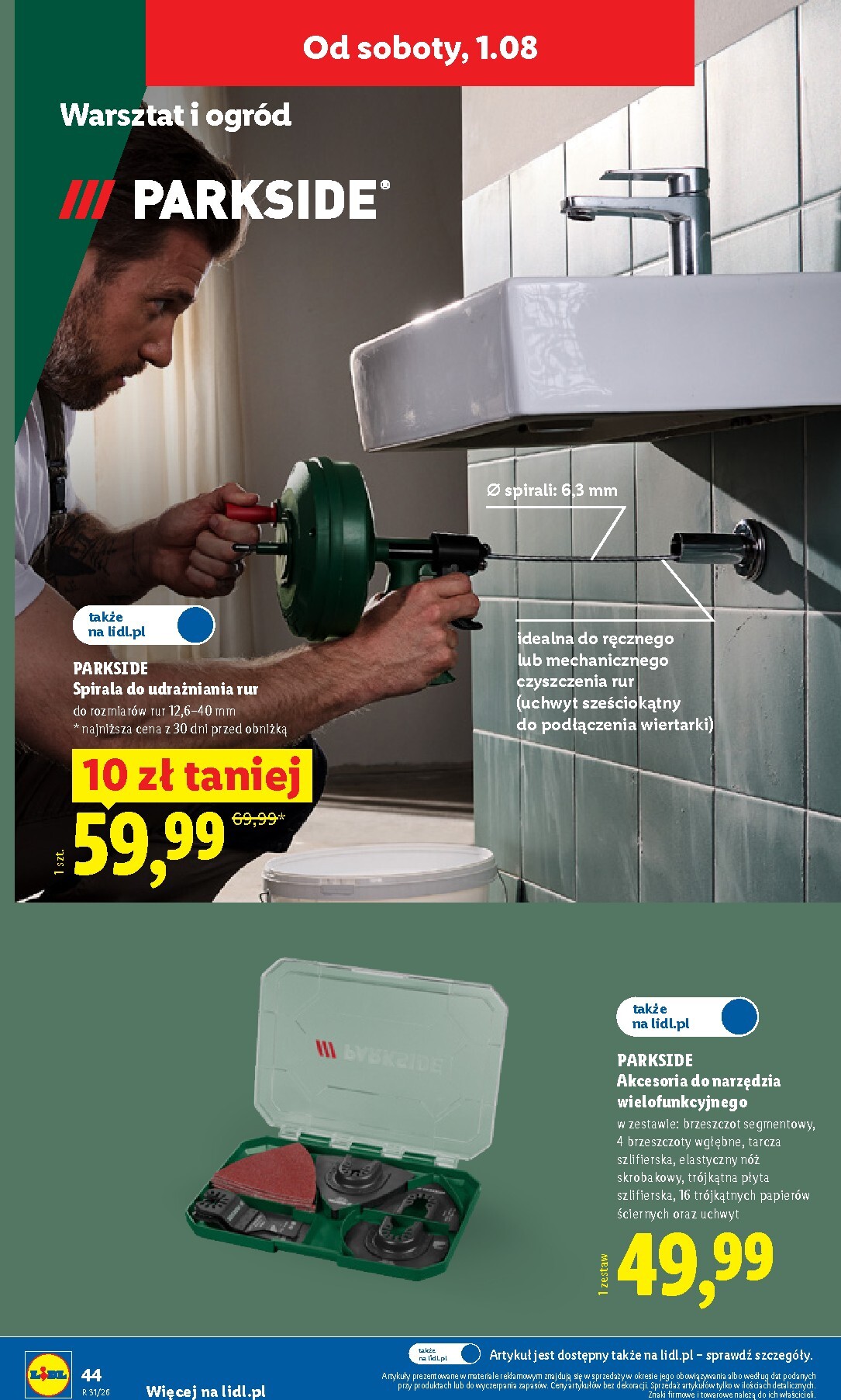 lidl - Nowa gazetka Lidl - Gazetka ważna od 27.07. do 01.08. ważna od 27.07.2026 do 01.08.2026 - page: 50