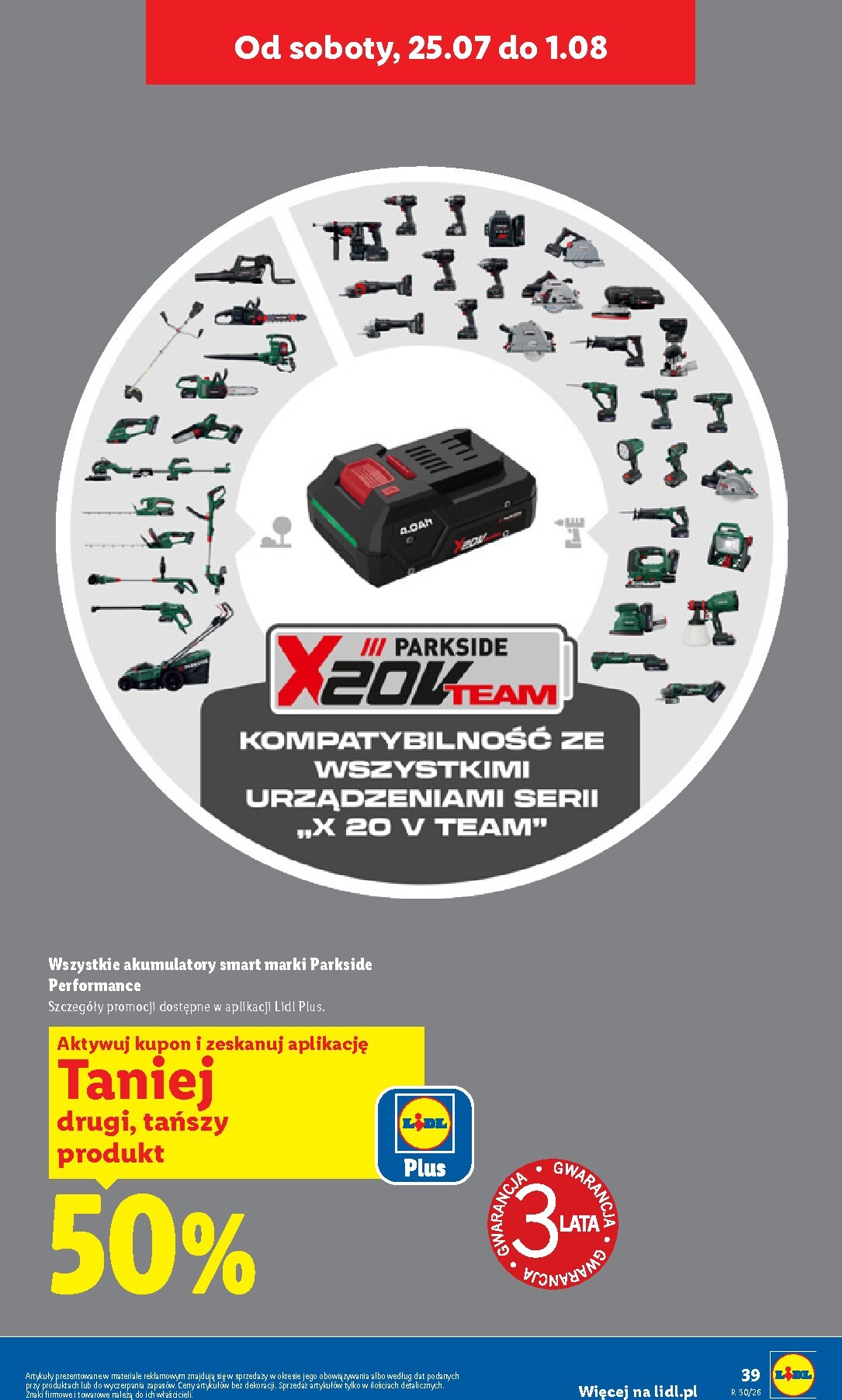 lidl - Aktualna gazetka Lidl - Katalog ważny od 20.07 ważna od 20.07.2026 do 25.07.2026 - page: 49