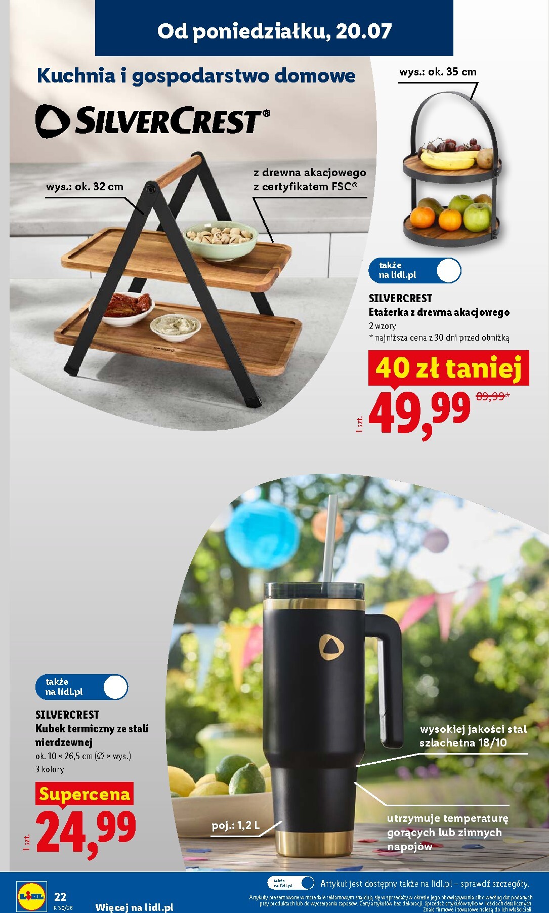 lidl - Aktualna gazetka Lidl - Katalog ważny od 20.07 ważna od 20.07.2026 do 25.07.2026 - page: 26