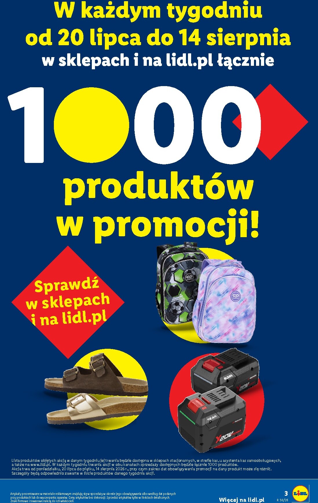 lidl - Aktualna gazetka Lidl - Katalog ważny od 20.07 ważna od 20.07.2026 do 25.07.2026 - page: 3