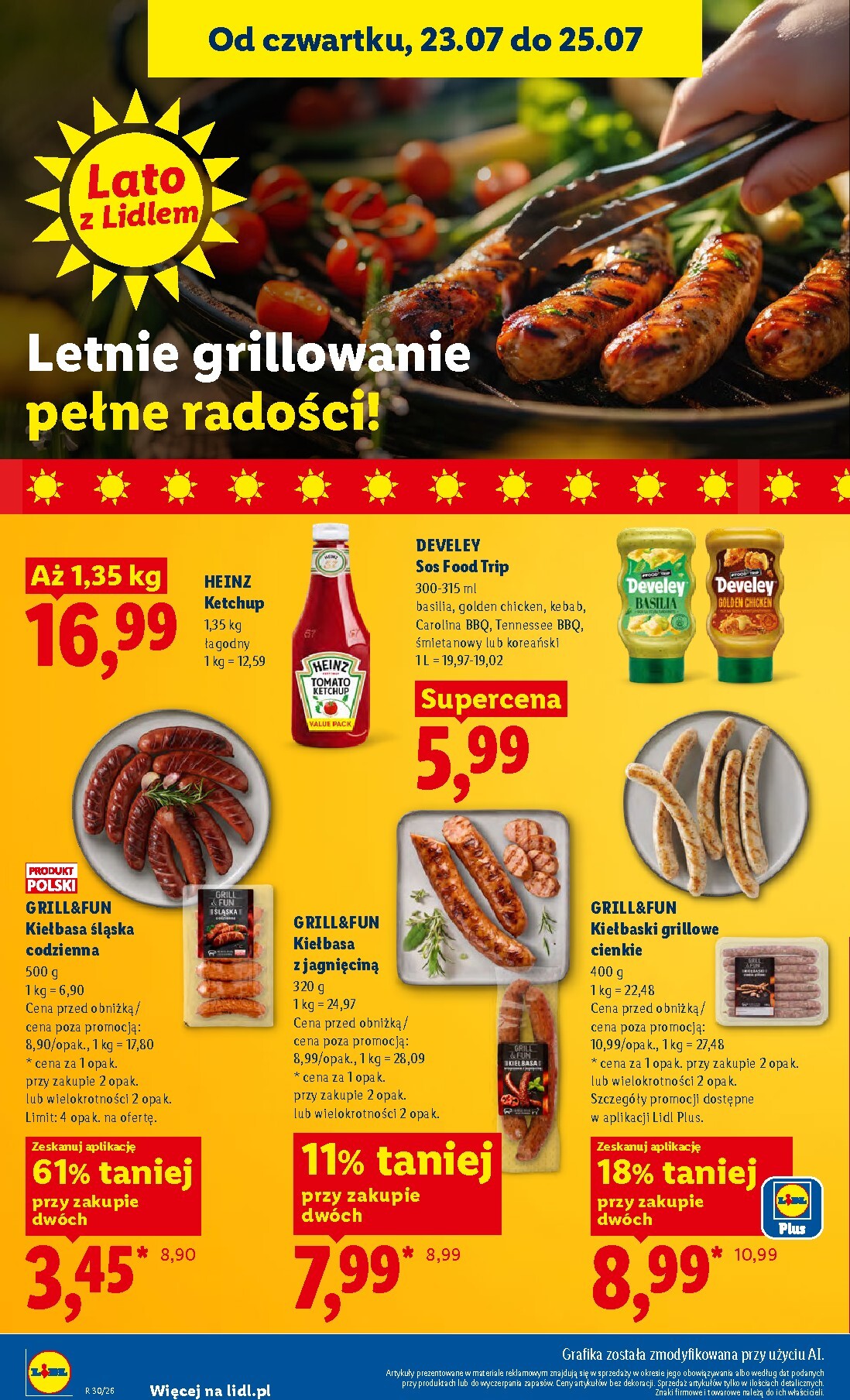 lidl - Nowa gazetka Lidl - Gazetka ważna od 23.07. do 25.07. ważna od 23.07.2026 do 25.07.2026 - page: 62
