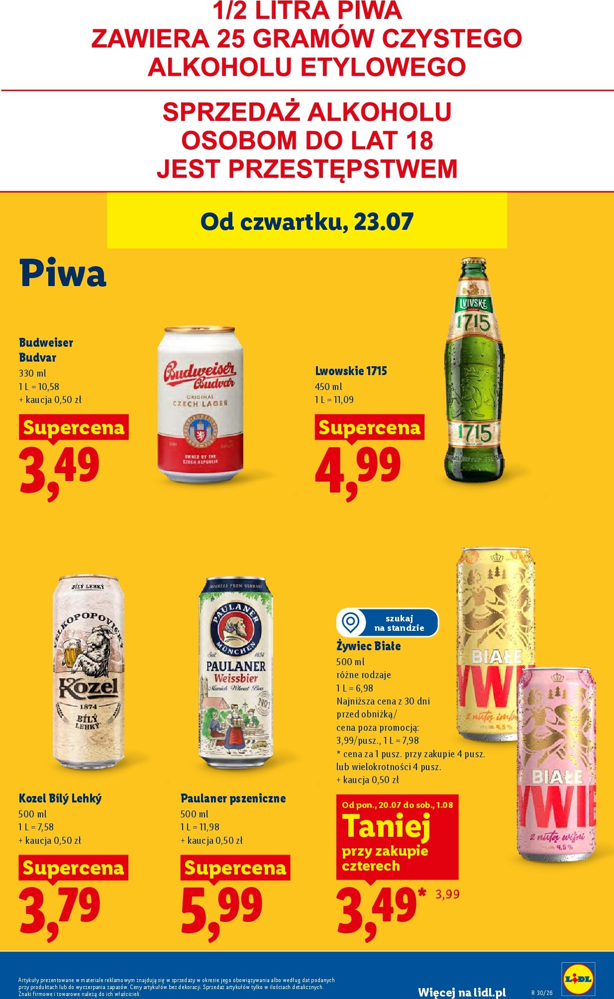 lidl - Nowa gazetka Lidl - Gazetka ważna od 23.07. do 25.07. ważna od 23.07.2026 do 25.07.2026 - page: 79