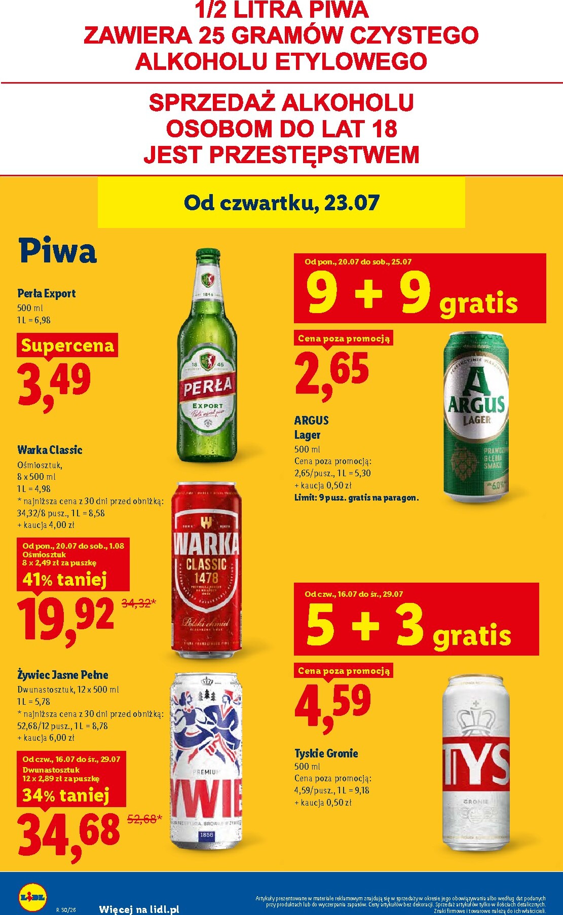 lidl - Aktualna gazetka Lidl ważna od 23.07.2026 do 25.07.2026 - page: 80