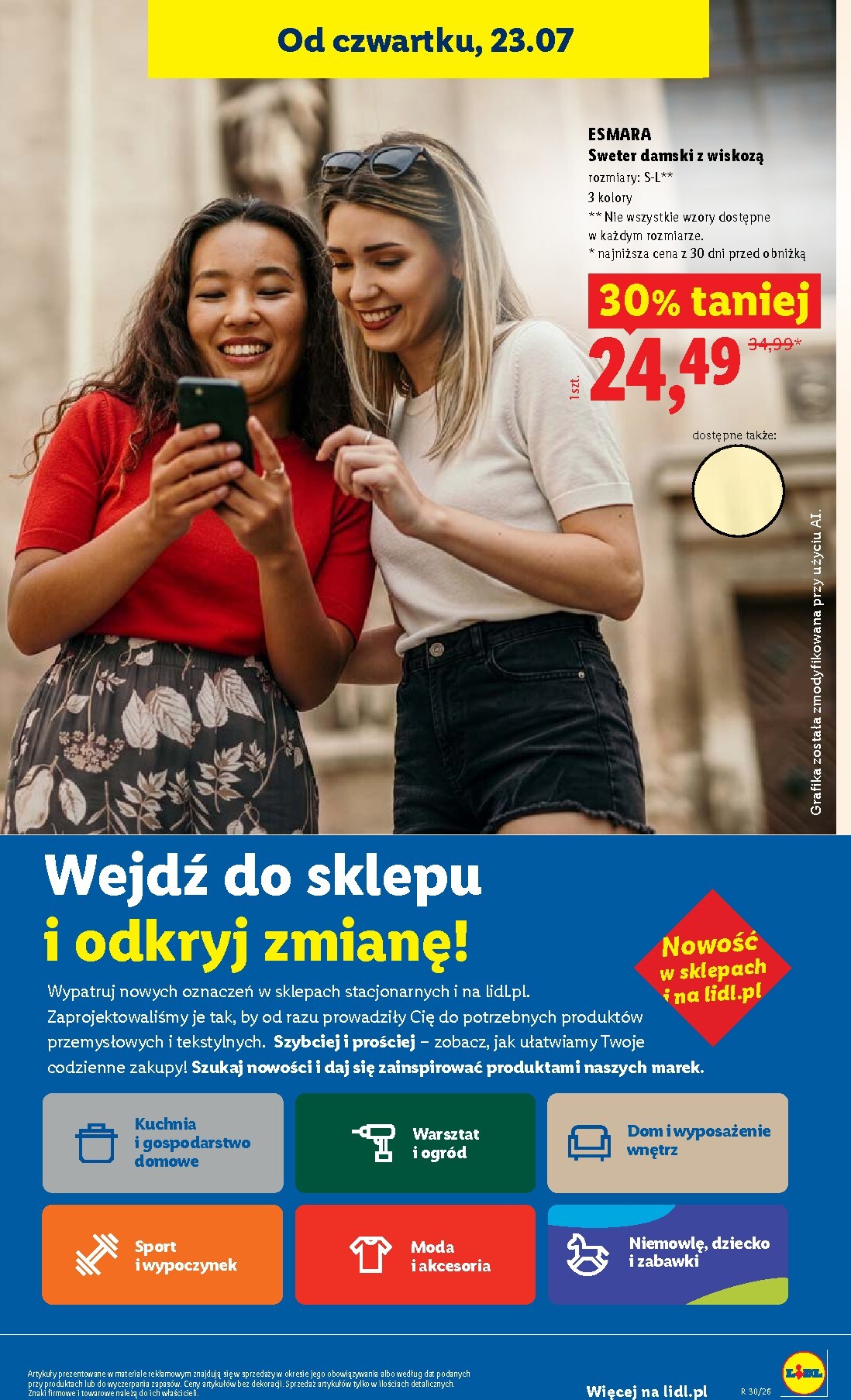 lidl - Aktualna gazetka Lidl ważna od 23.07.2026 do 25.07.2026 - page: 47