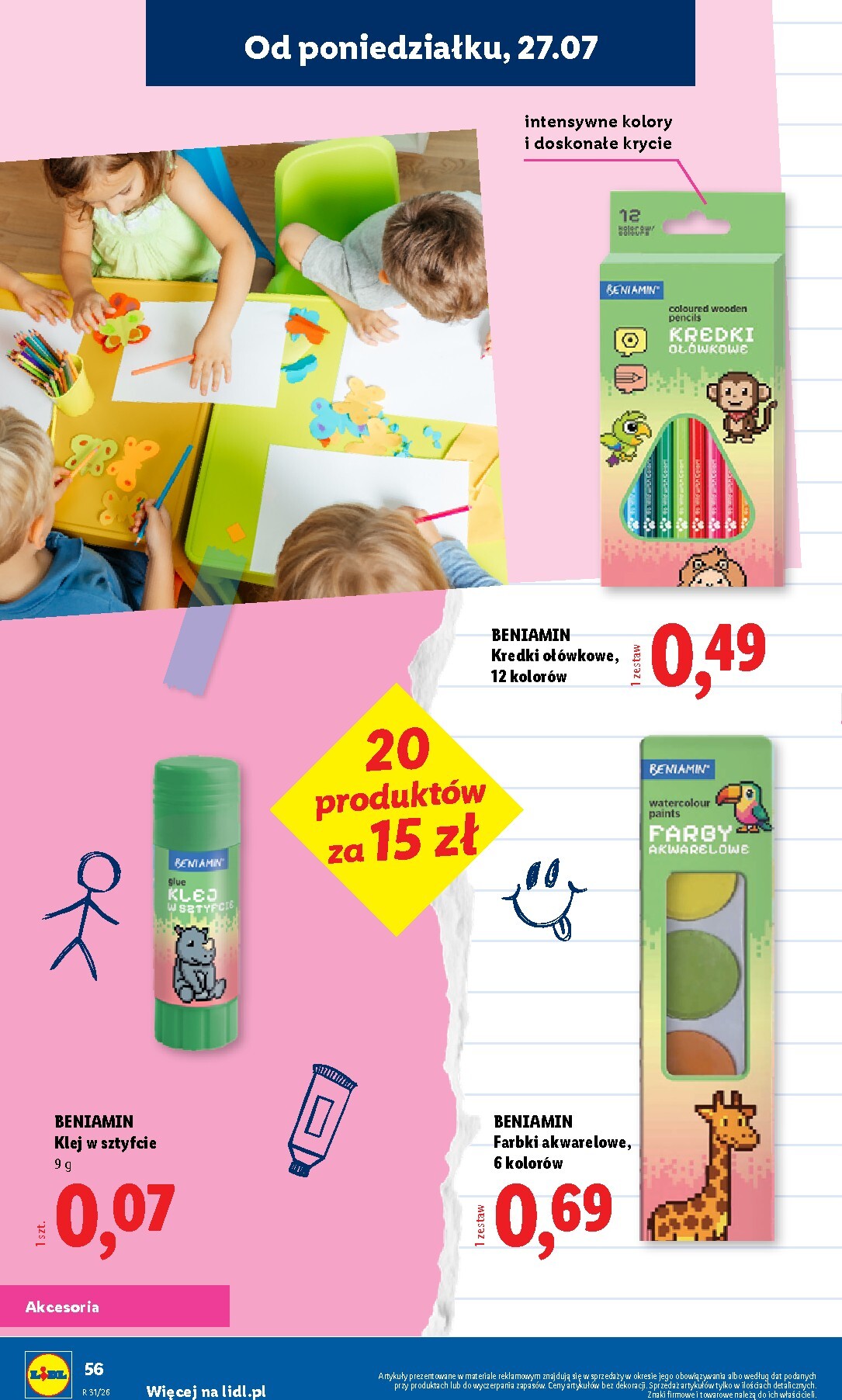 lidl - Aktualna gazetka Lidl - Kompletna wyprawka w megacenach ważna od 09.07.2026 do 30.09.2026 - page: 56