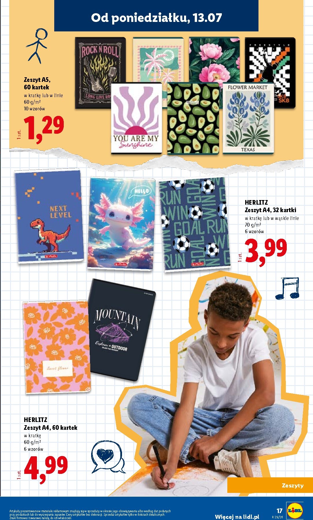 lidl - Aktualna gazetka Lidl - Kompletna wyprawka w megacenach ważna od 09.07.2026 do 30.09.2026 - page: 17