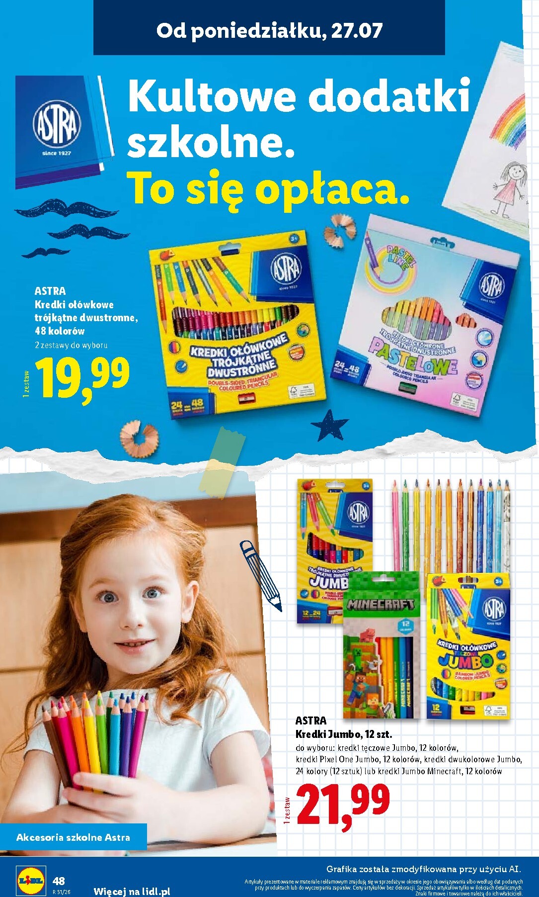 lidl - Aktualna gazetka Lidl - Kompletna wyprawka w megacenach ważna od 09.07.2026 do 30.09.2026 - page: 48
