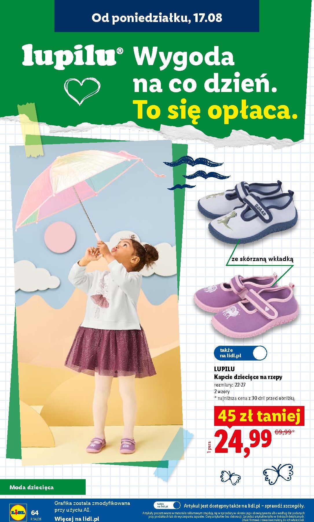 lidl - Aktualna gazetka Lidl - Kompletna wyprawka w megacenach ważna od 09.07.2026 do 30.09.2026 - page: 64