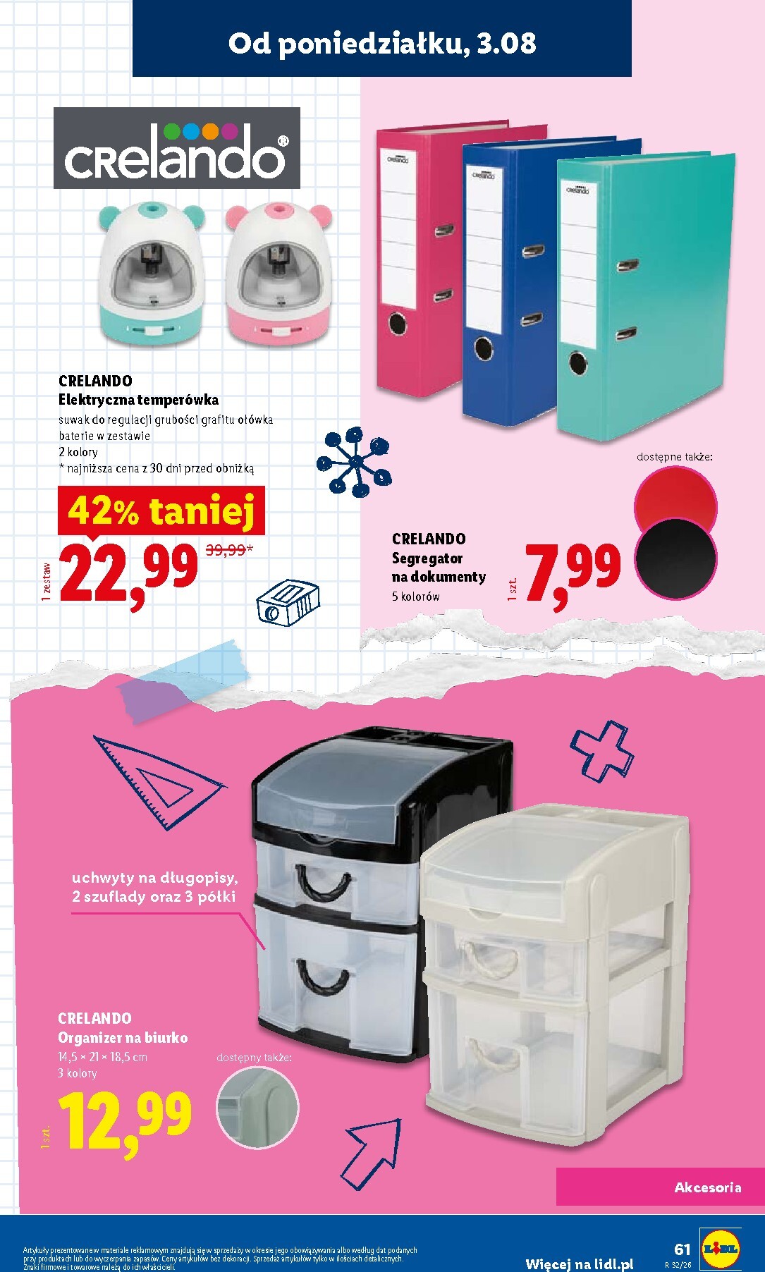 lidl - Aktualna gazetka Lidl - Kompletna wyprawka w megacenach ważna od 09.07.2026 do 30.09.2026 - page: 61