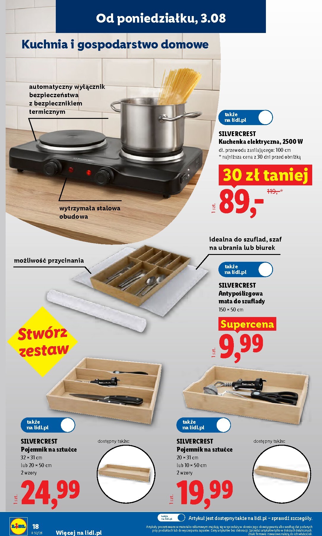 lidl - Nowa gazetka Lidl - Okazje ważna od 03.08.2026 do 08.08.2026 - page: 20