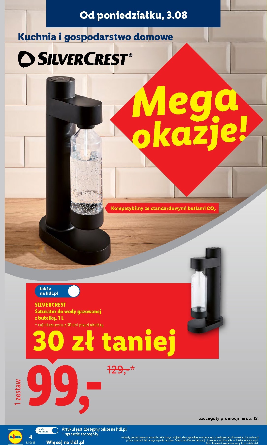 lidl - Nowa gazetka Lidl - Okazje ważna od 03.08.2026 do 08.08.2026 - page: 4
