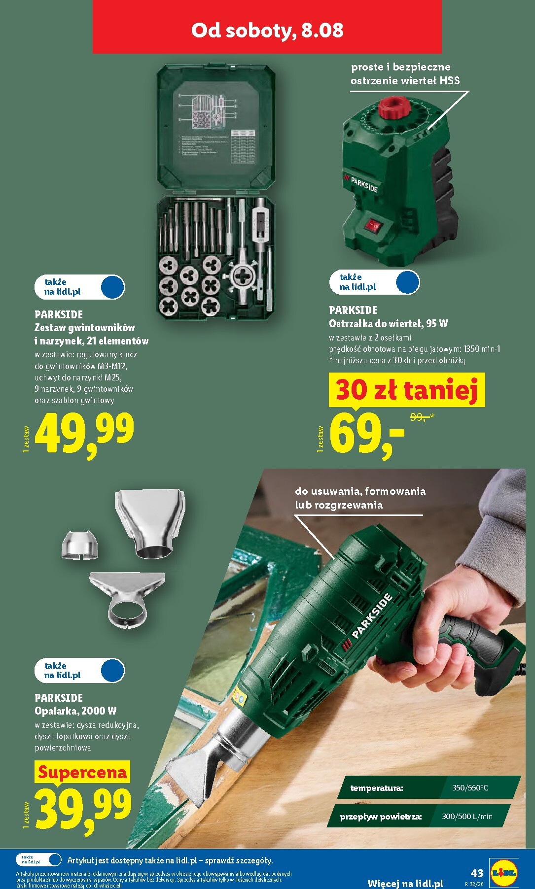 lidl - Nowa gazetka Lidl - Okazje ważna od 03.08.2026 do 08.08.2026 - page: 49