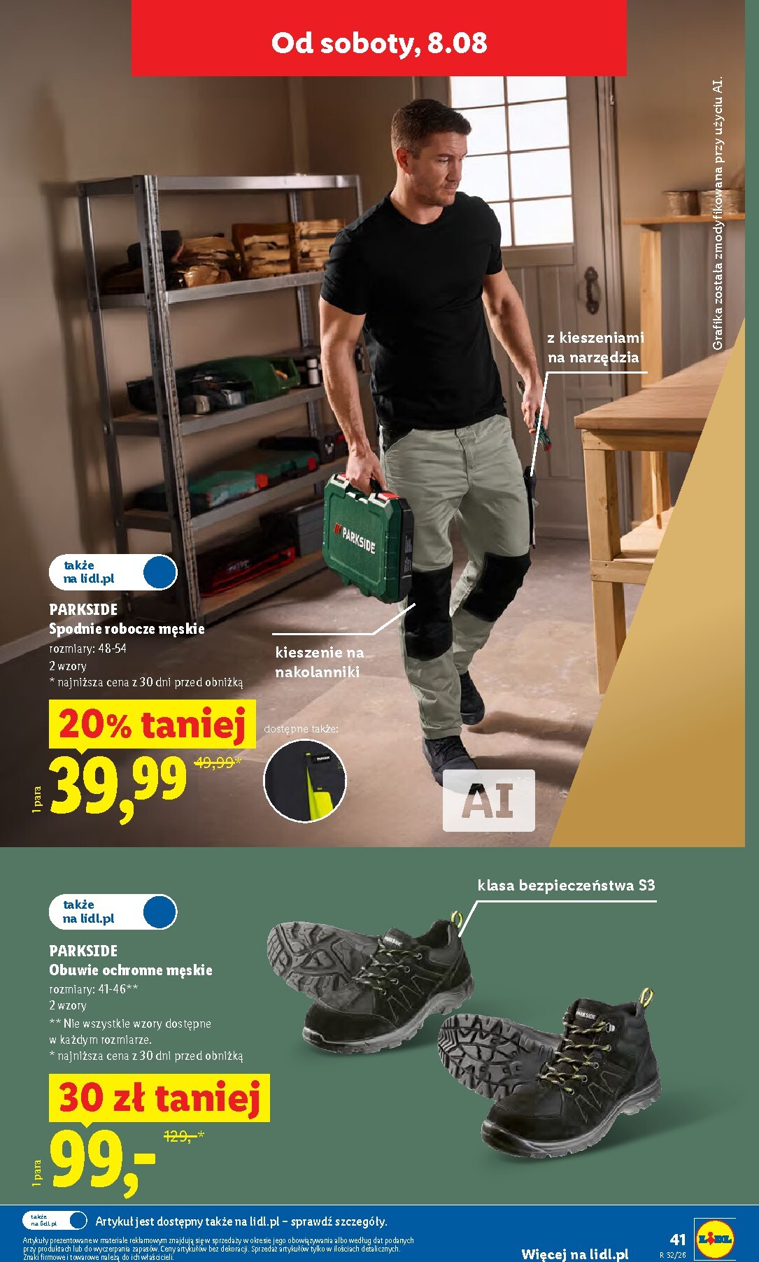 lidl - Nowa gazetka Lidl - Okazje ważna od 03.08.2026 do 08.08.2026 - page: 47