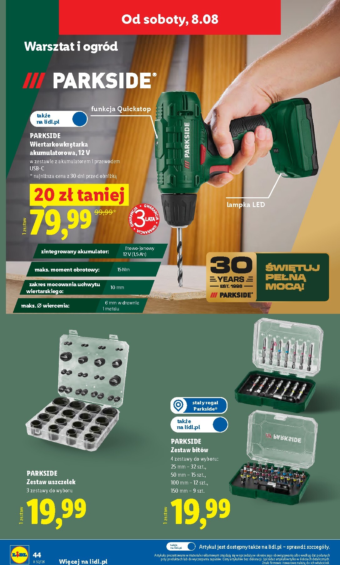 lidl - Nowa gazetka Lidl - Okazje ważna od 03.08.2026 do 08.08.2026 - page: 50