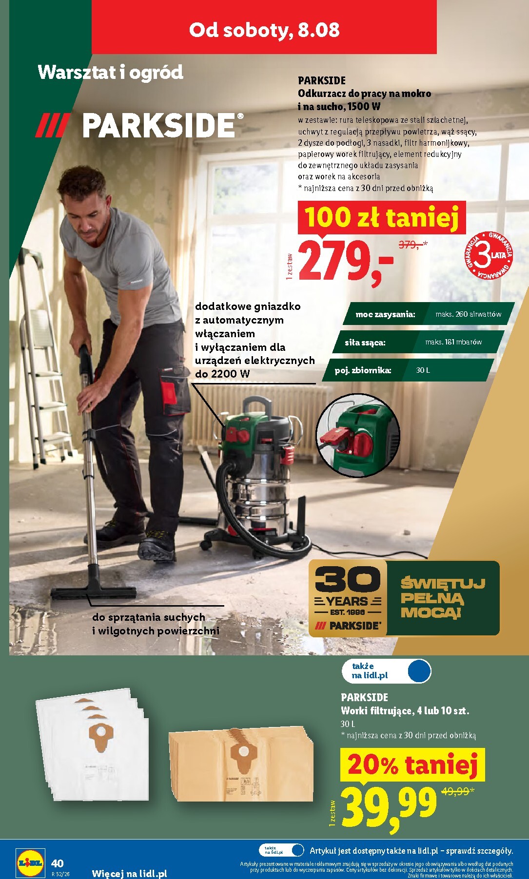 lidl - Nowa gazetka Lidl - Okazje ważna od 03.08.2026 do 08.08.2026 - page: 46