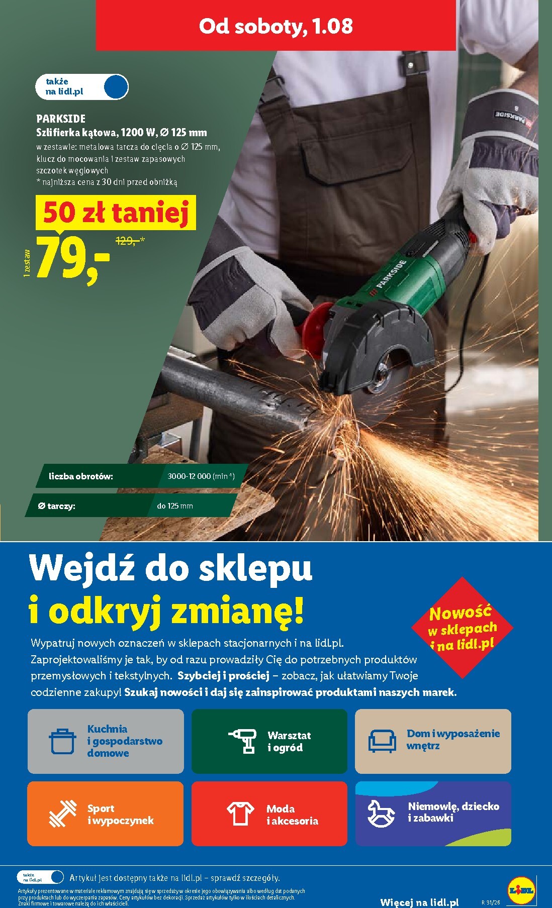 lidl - Nowa gazetka Lidl ważna od 30.07.2026 do 01.08.2026 - page: 43