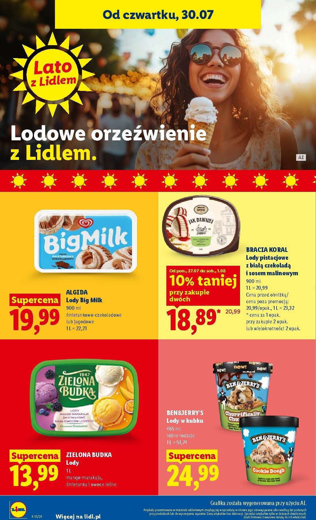 lidl - Nowa gazetka Lidl ważna od 30.07.2026 do 01.08.2026 - page: 72