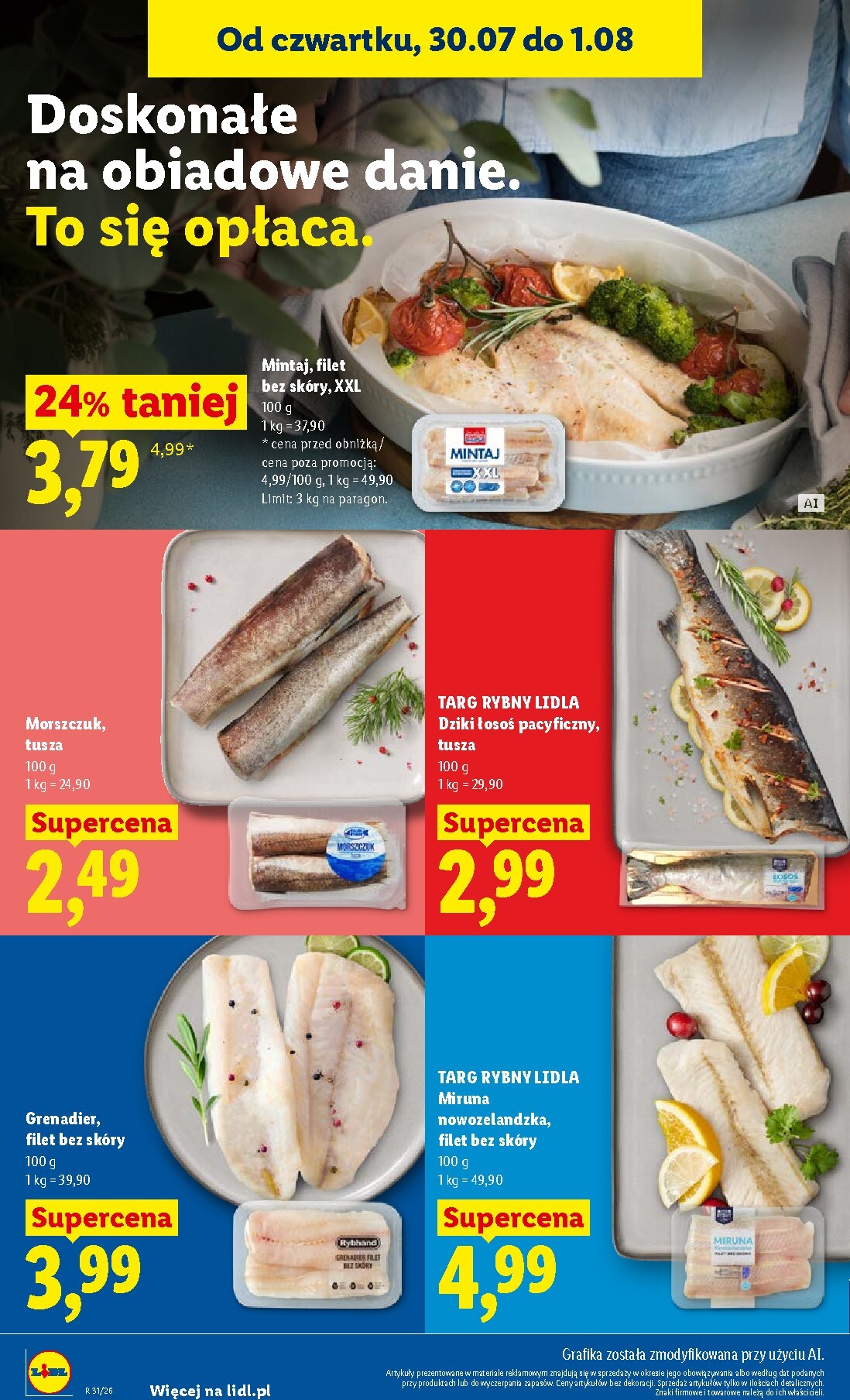 lidl - Nowa gazetka Lidl ważna od 30.07.2026 do 01.08.2026 - page: 66