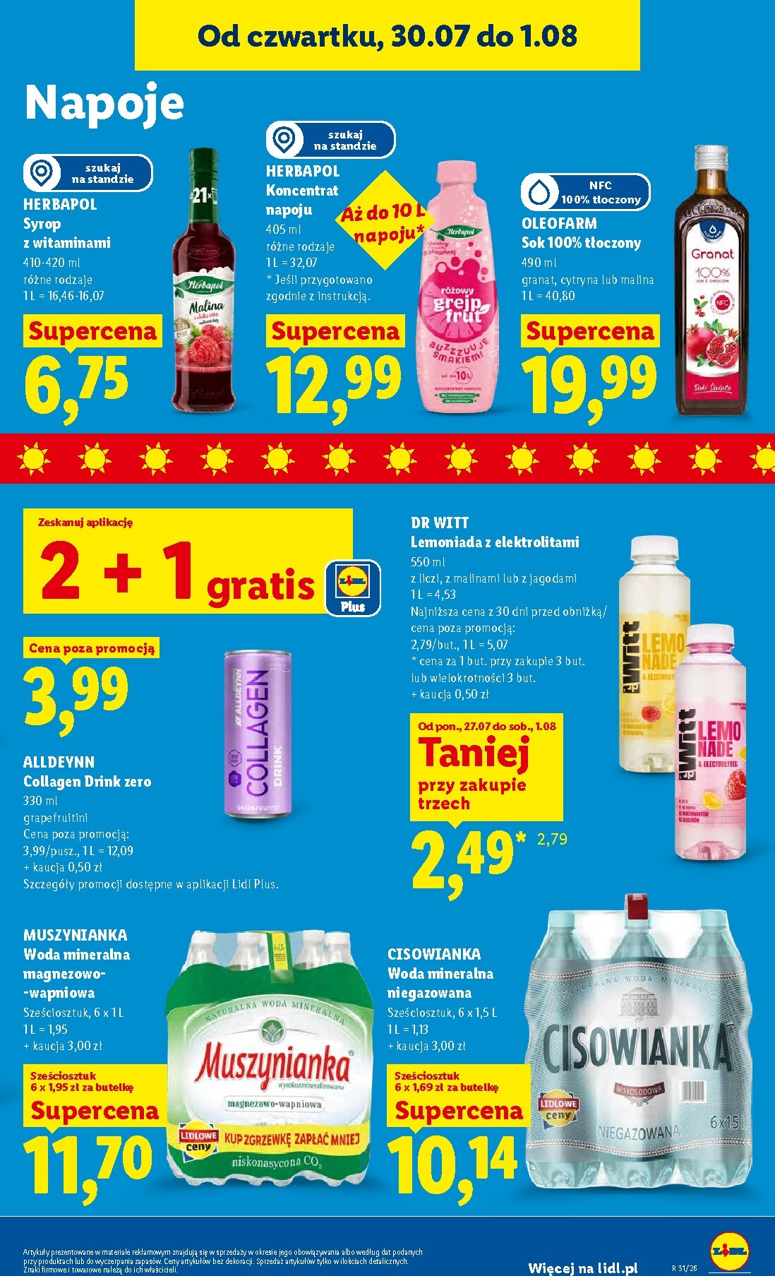 lidl - Nowa gazetka Lidl ważna od 30.07.2026 do 01.08.2026 - page: 77