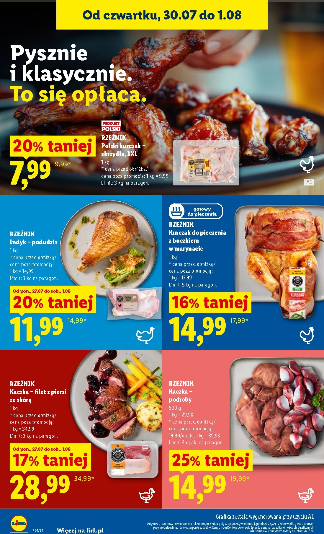 lidl - Nowa gazetka Lidl ważna od 30.07.2026 do 01.08.2026 - page: 62