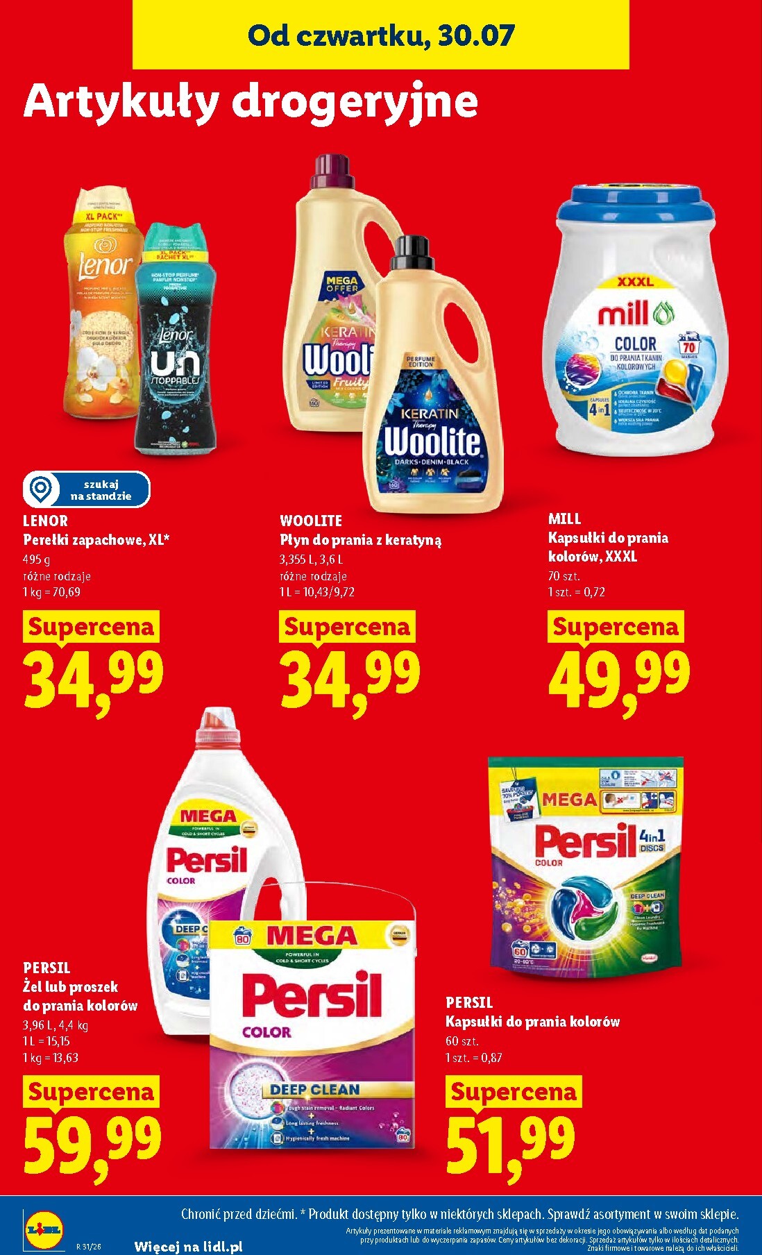 lidl - Nowa gazetka Lidl ważna od 30.07.2026 do 01.08.2026 - page: 92