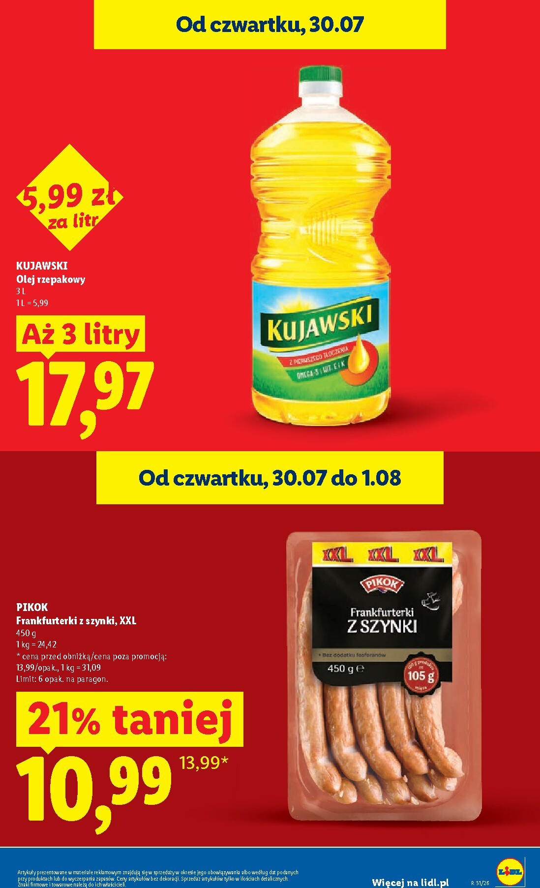 lidl - Nowa gazetka Lidl ważna od 30.07.2026 do 01.08.2026 - page: 15