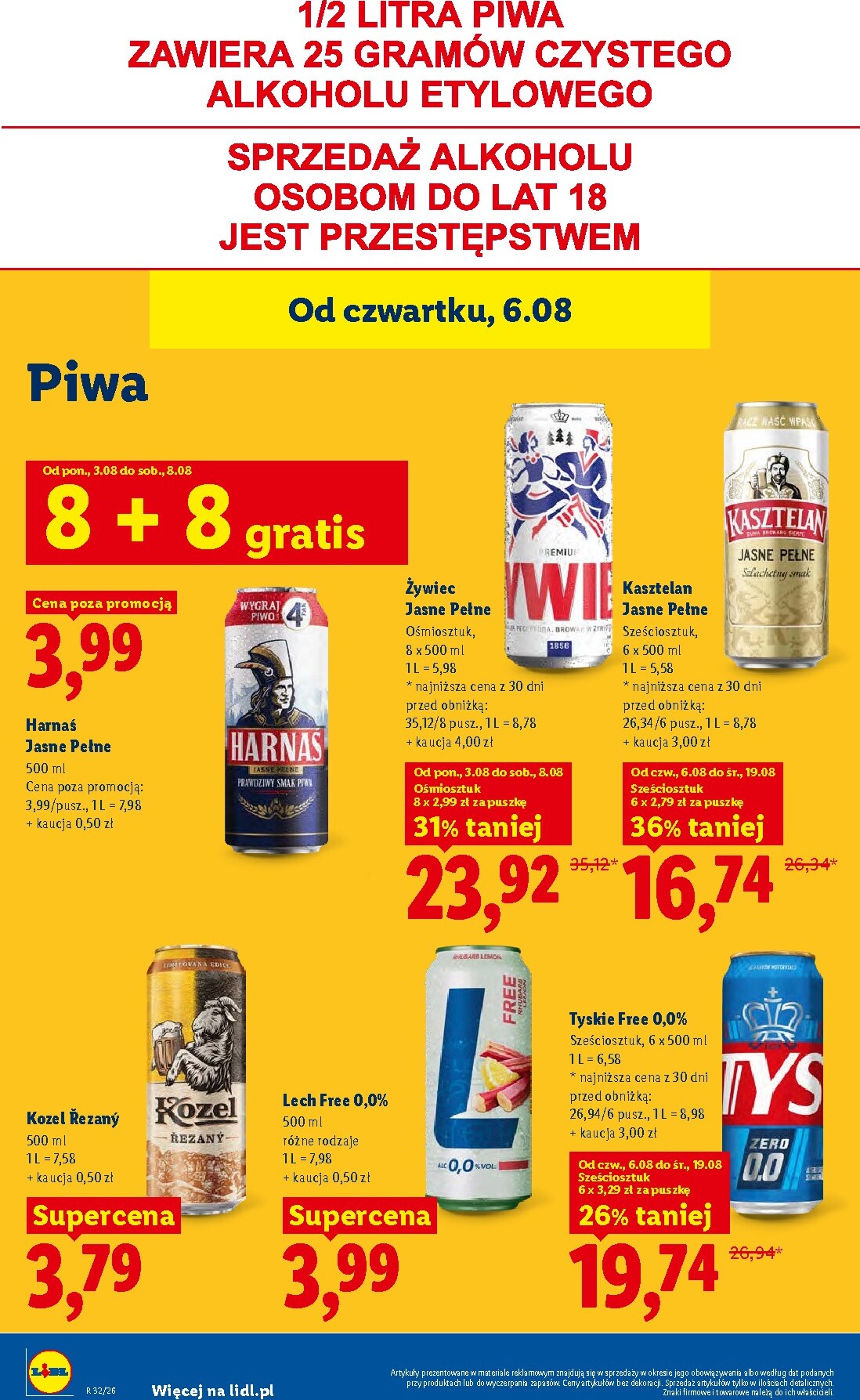 lidl - Nowa gazetka Lidl ważna od 06.08.2026 do 08.08.2026 - page: 72