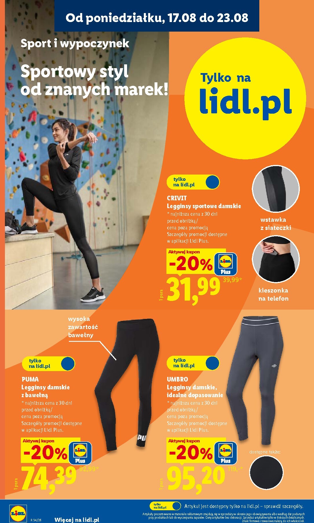 lidl - Nowa gazetka Lidl - Okazje ważna od 17.08.2026 do 22.08.2026 - page: 22