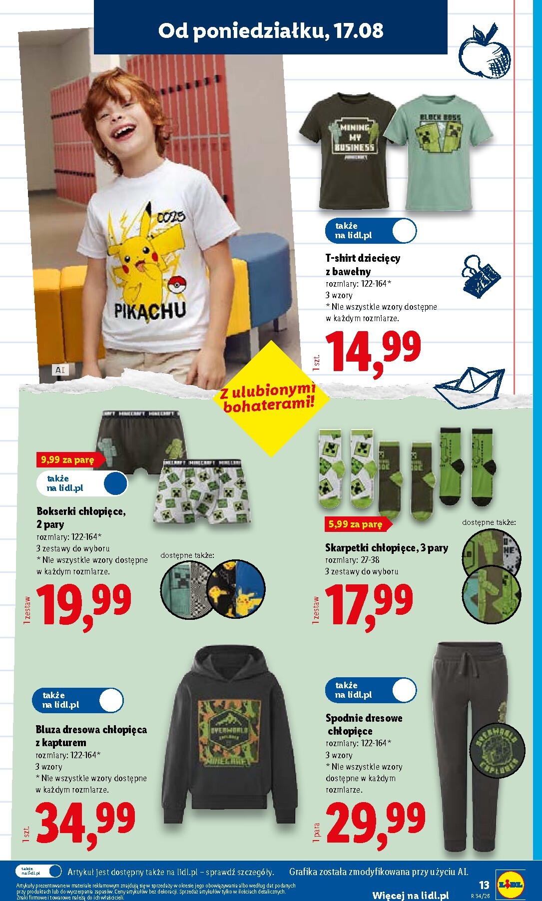 lidl - Nowa gazetka Lidl - Okazje ważna od 17.08.2026 do 22.08.2026 - page: 13