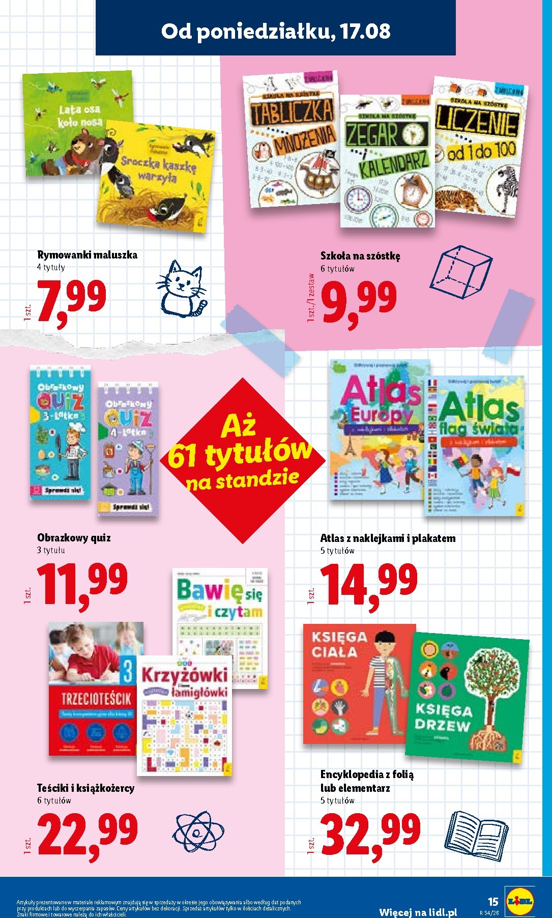 lidl - Nowa gazetka Lidl - Okazje ważna od 17.08.2026 do 22.08.2026 - page: 15