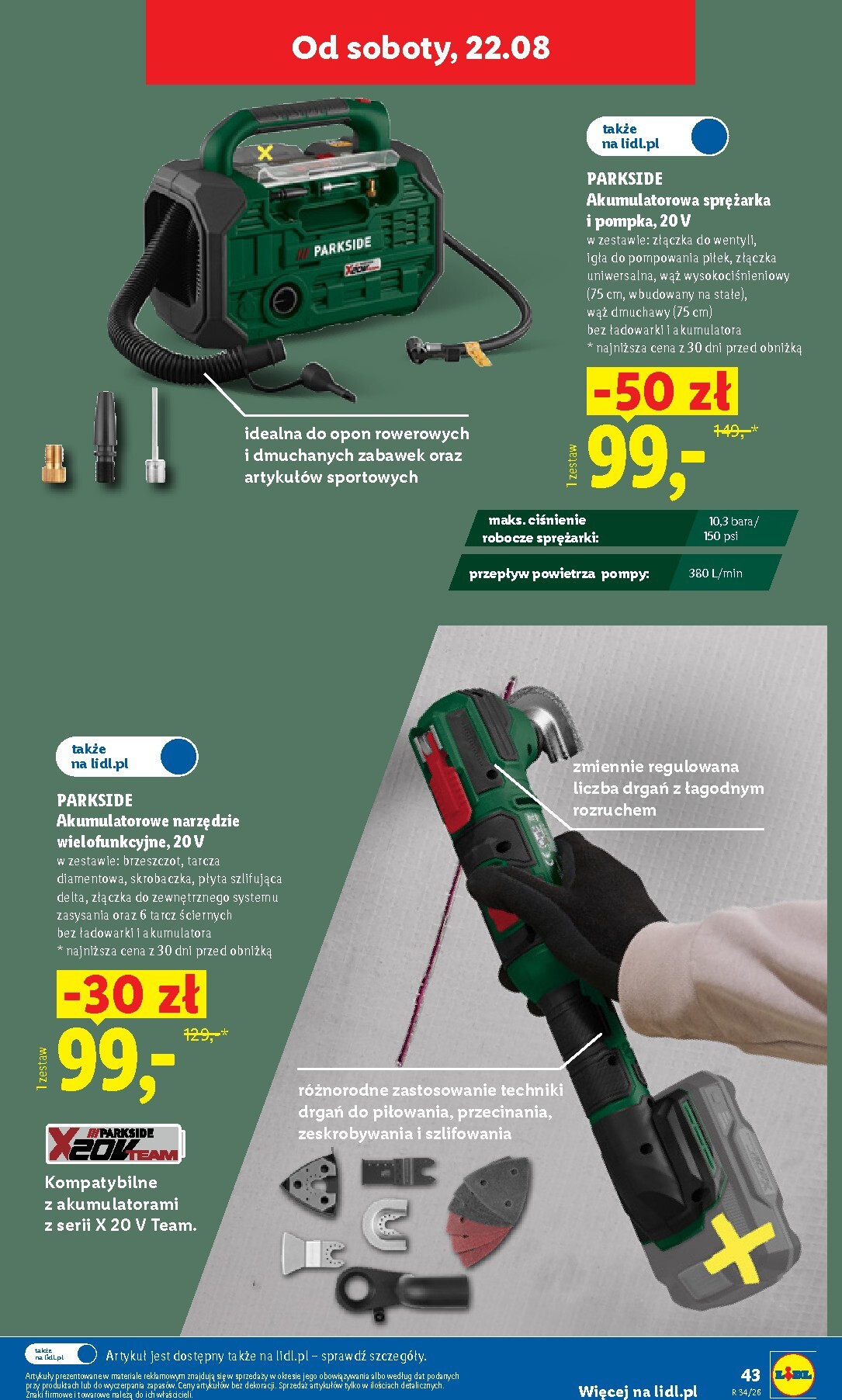 lidl - Nowa gazetka Lidl - Okazje ważna od 17.08.2026 do 22.08.2026 - page: 55