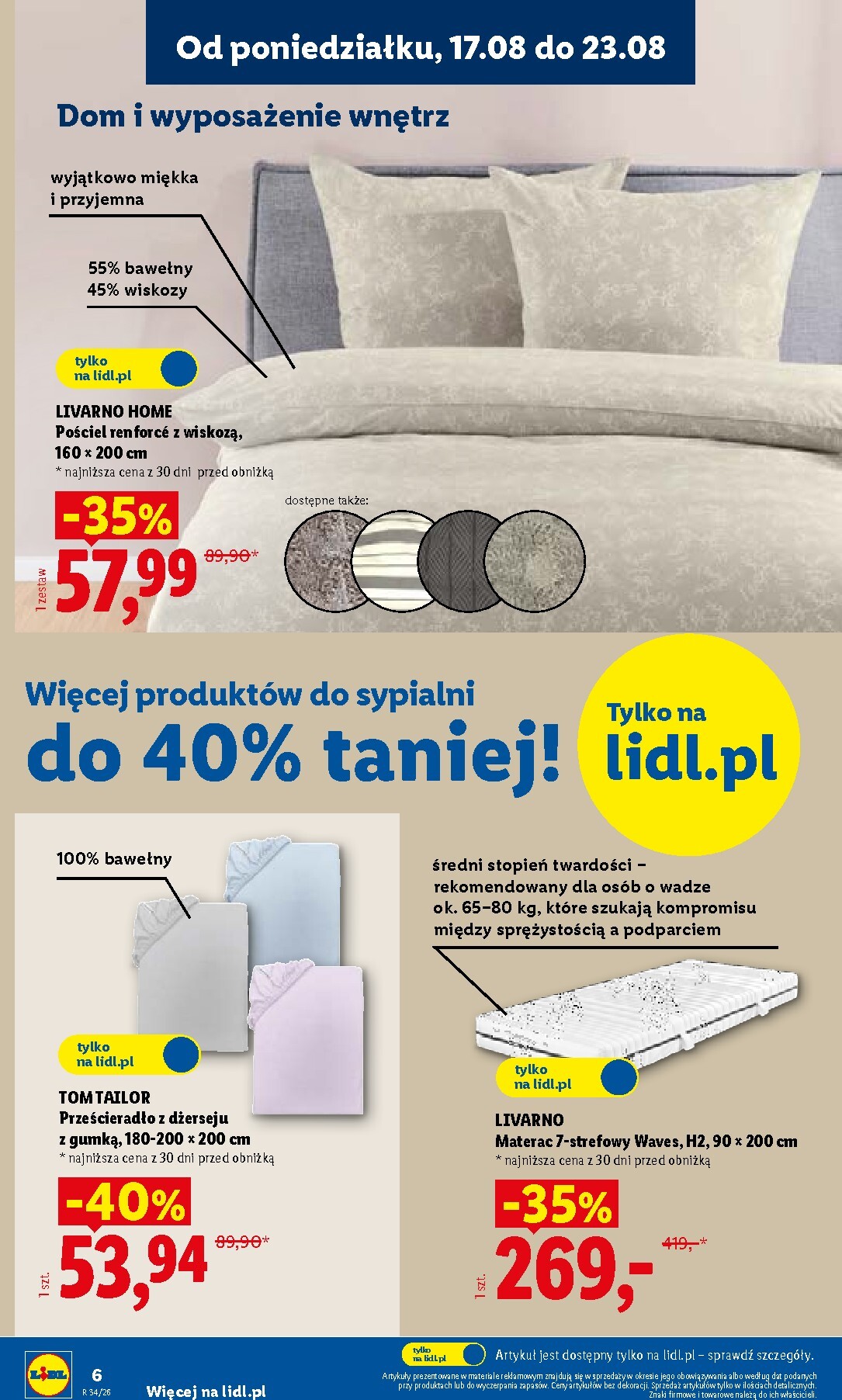 lidl - Nowa gazetka Lidl - Okazje ważna od 17.08.2026 do 22.08.2026 - page: 6