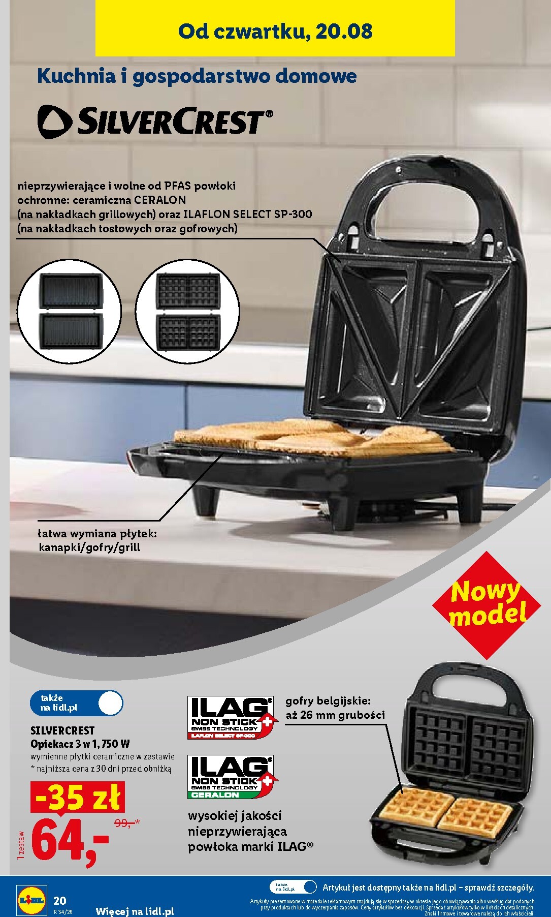 lidl - Nowa gazetka Lidl - Okazje ważna od 17.08.2026 do 22.08.2026 - page: 32