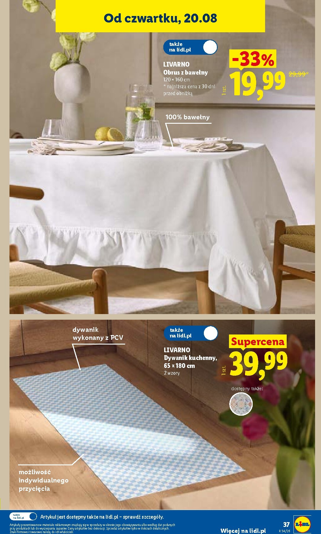 lidl - Nowa gazetka Lidl - Okazje ważna od 17.08.2026 do 22.08.2026 - page: 49