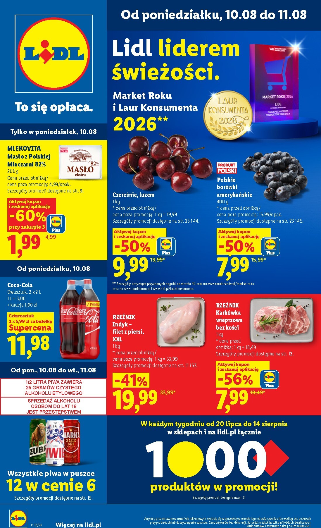 lidl - Aktualna gazetka Lidl ważna od 10.08.2026 do 11.08.2026