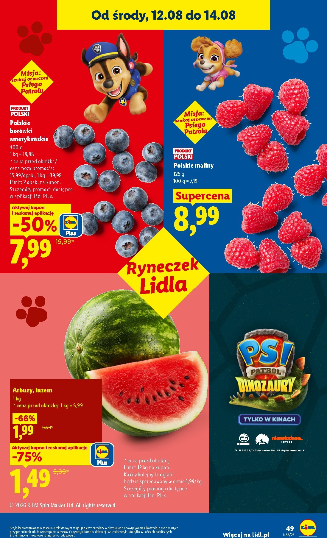 lidl - Nowa gazetka Lidl ważna od 12.08.2026 do 14.08.2026 - page: 49